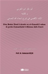 Ebu Bekir İbnü’l-Arabi ve el-Emedü’l-aksa fi şerhi Esmaillahi’l-Hüsna Adlı Eseri